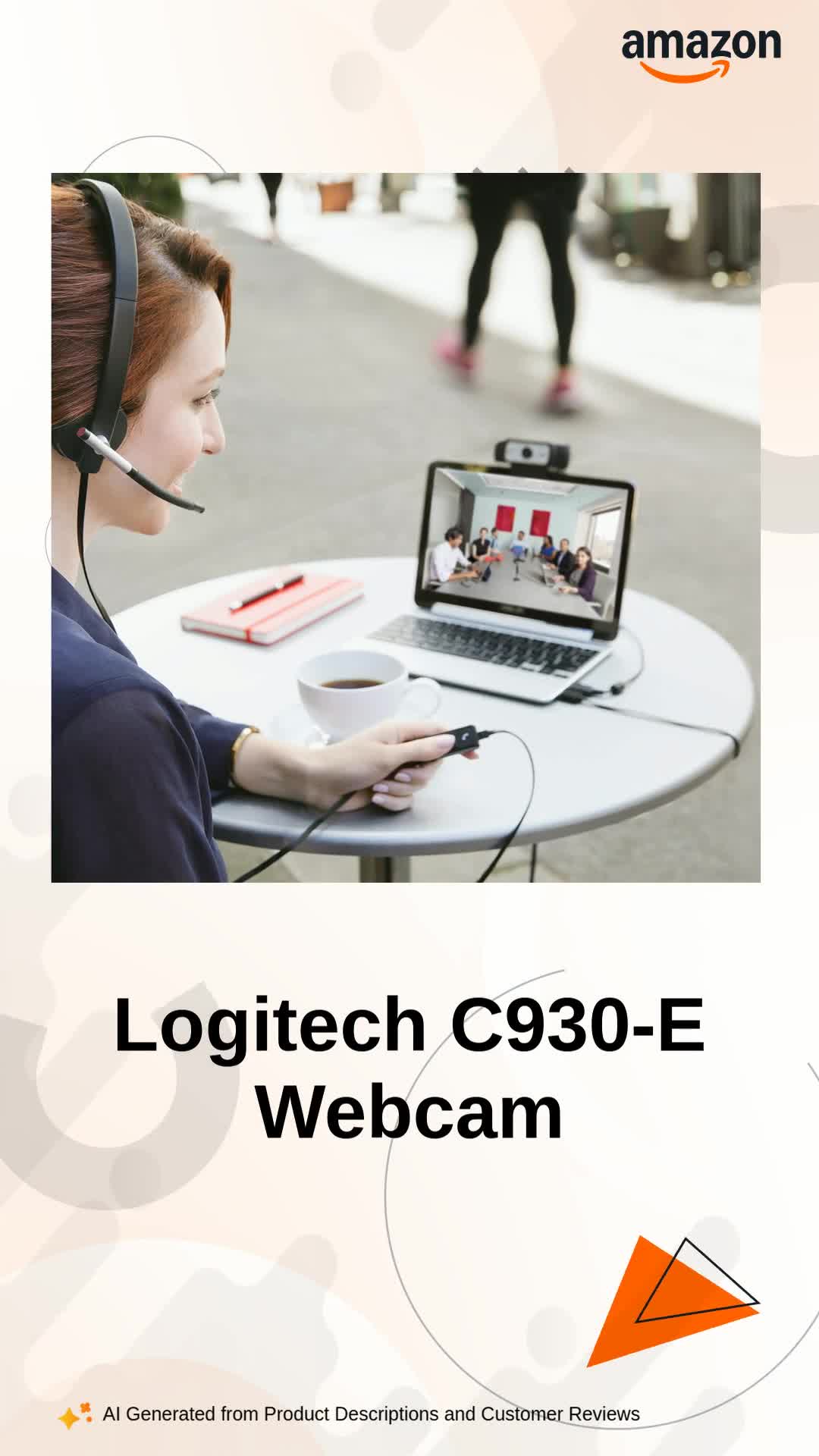 Logitech C930-E Full HD 1080p Business Webcam
